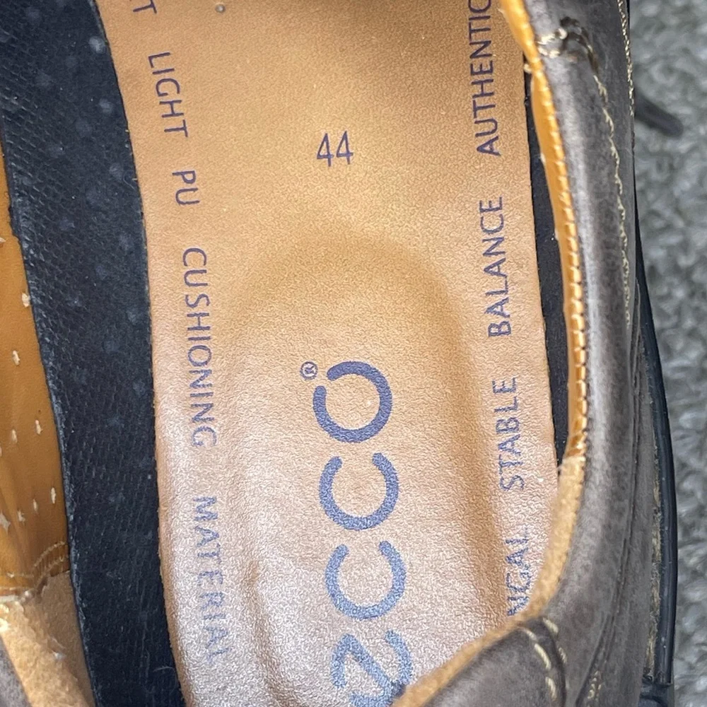 Ecco leather shoes